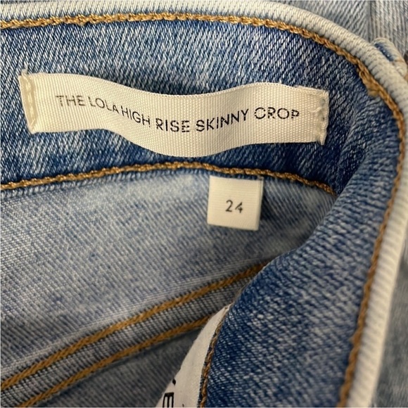 Denim Forum The Lola High Rise Skinny Crop - Picture 4 of 6